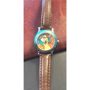 VTG RARE Women's 24mm  Disney Tigger Watch By Fossil, DS-452